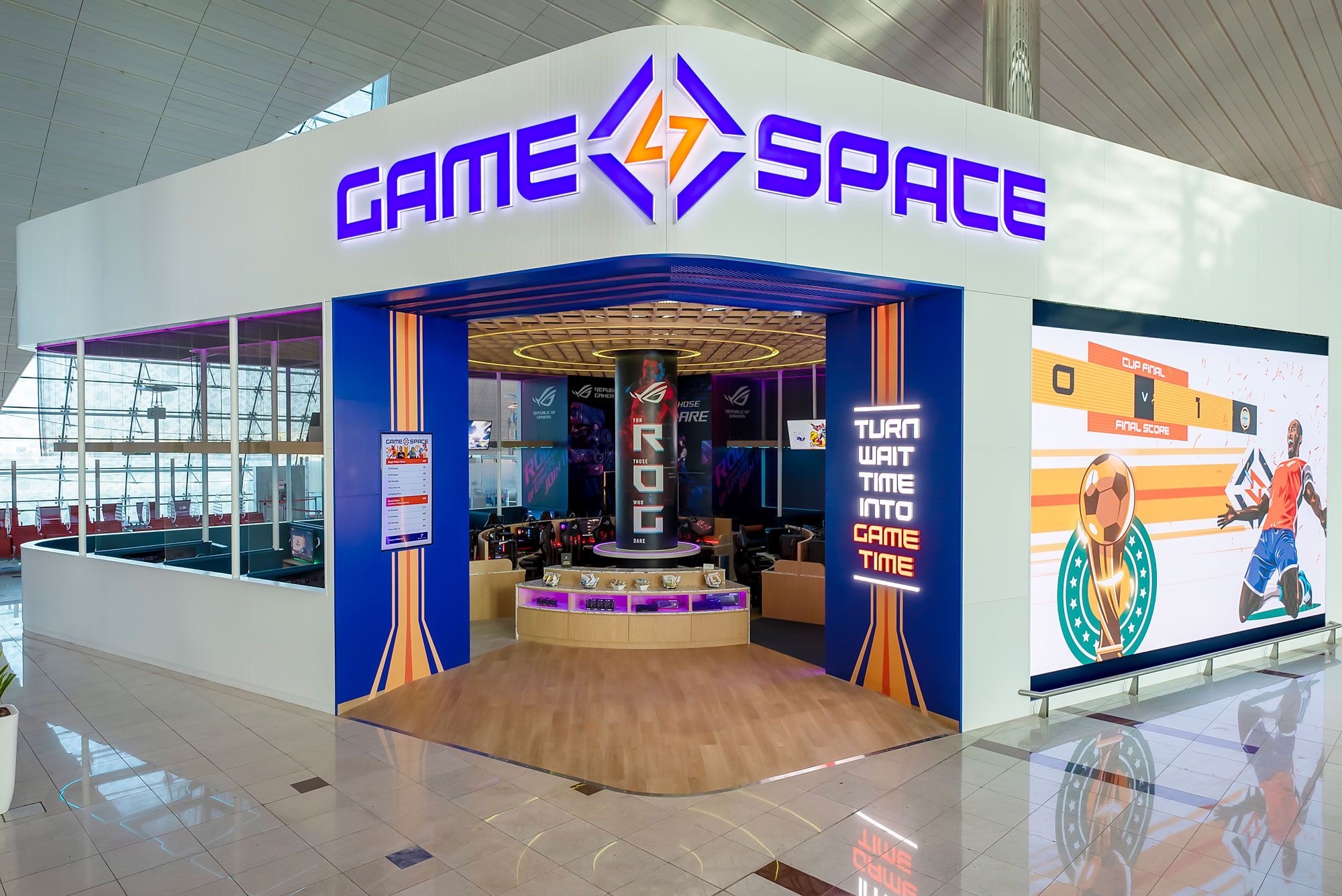 Sala VIP de videogame é inaugurada no Aeroporto de Dubai Cartões