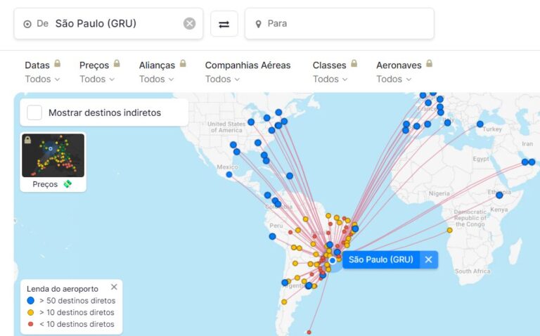 FlightConnections: como ver as melhores rotas disponíveis | Cartões ...
