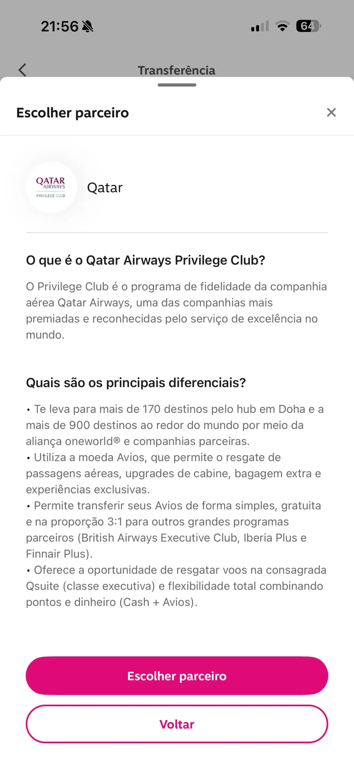 Parceria entre Livelo e Qatar Airways
