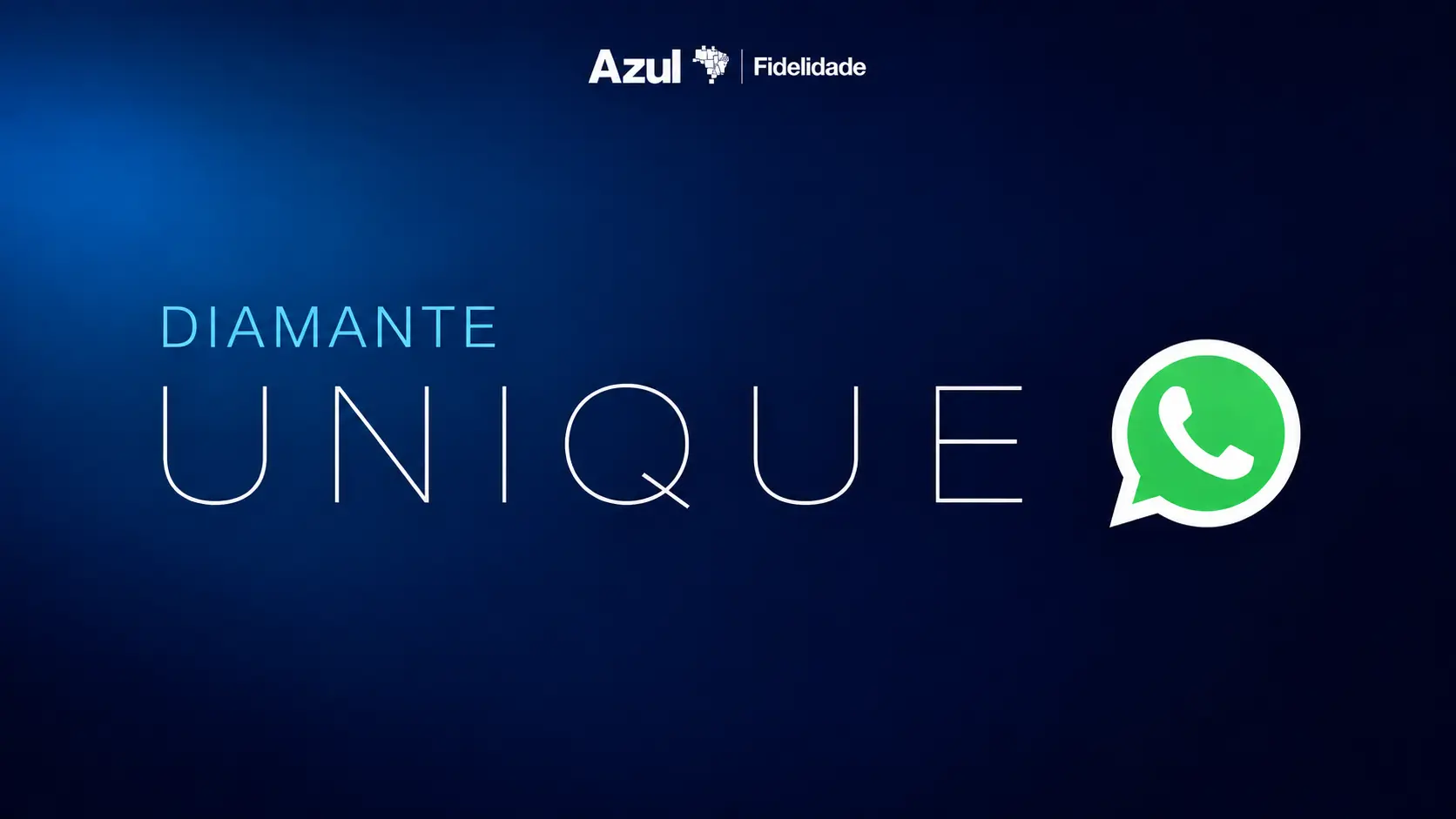 WhatsApp Azul Diamante Unique