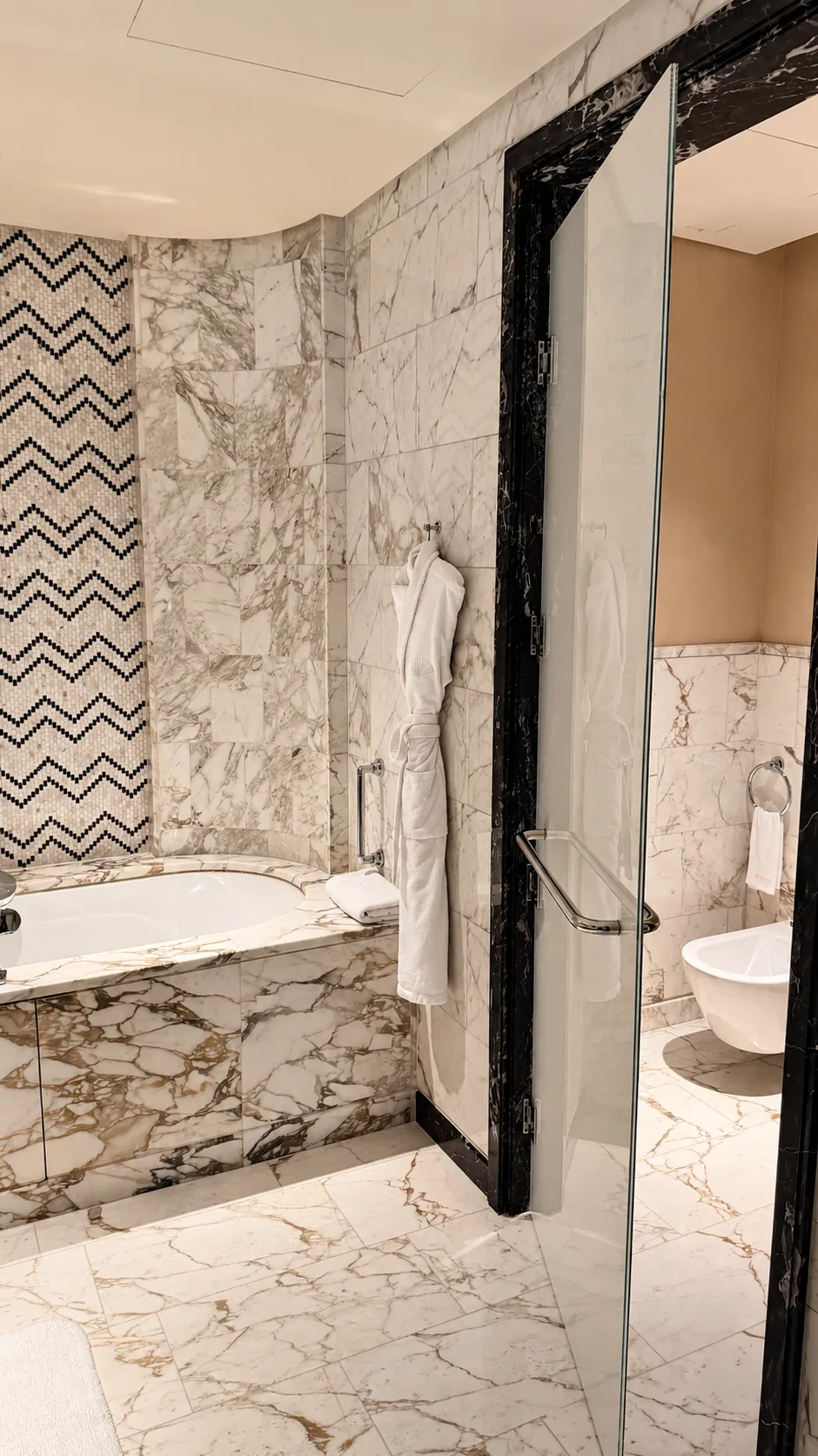 Banheiro do Mandarin Oriental, Doha