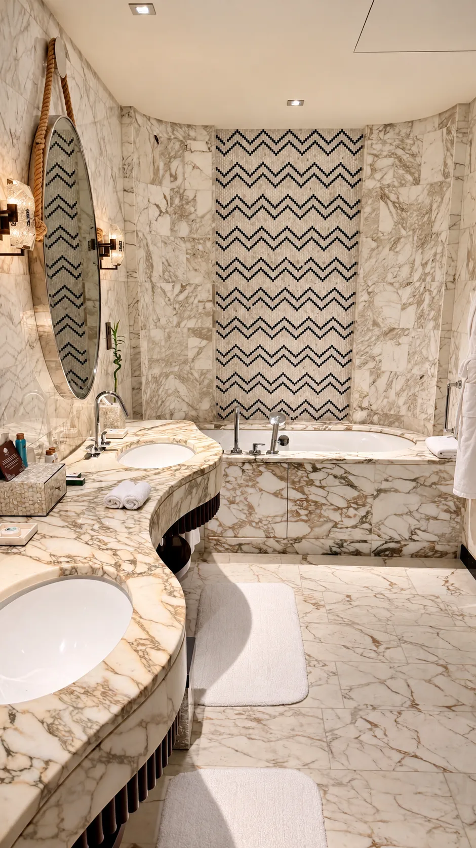 Banheiro do Mandarin Oriental, Doha