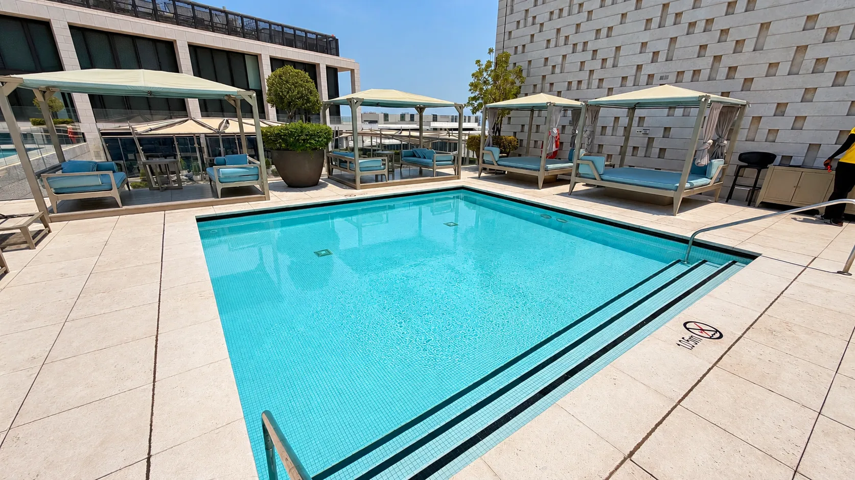 Área de lazer do Mandarin Oriental, Doha