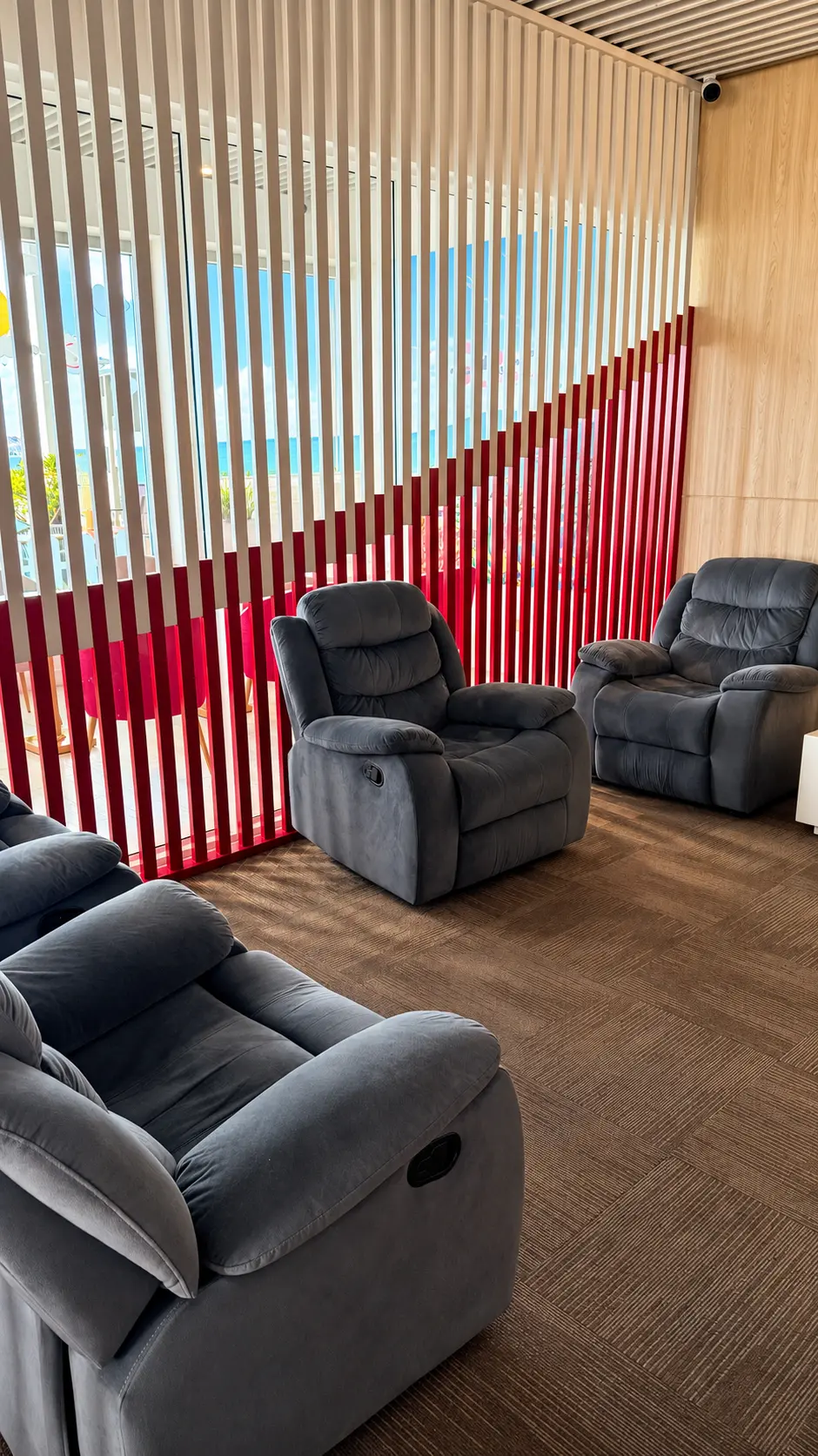 Sala VIP nas Maldivas: Coral Lounge