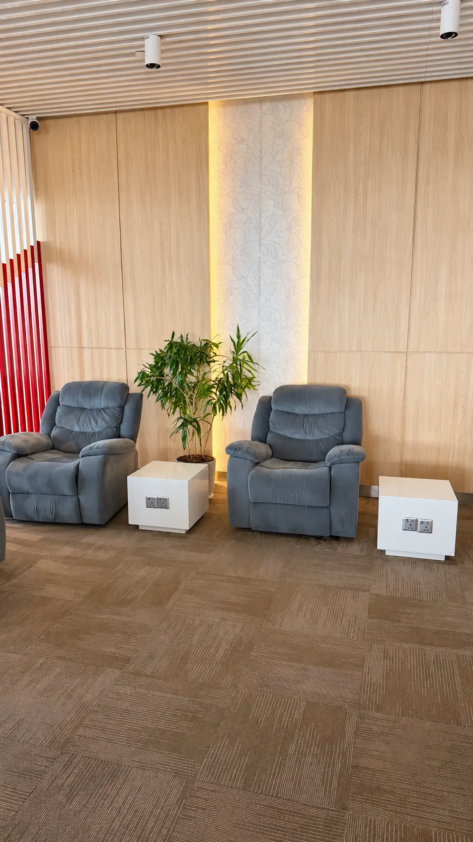 Sala VIP nas Maldivas: Coral Lounge