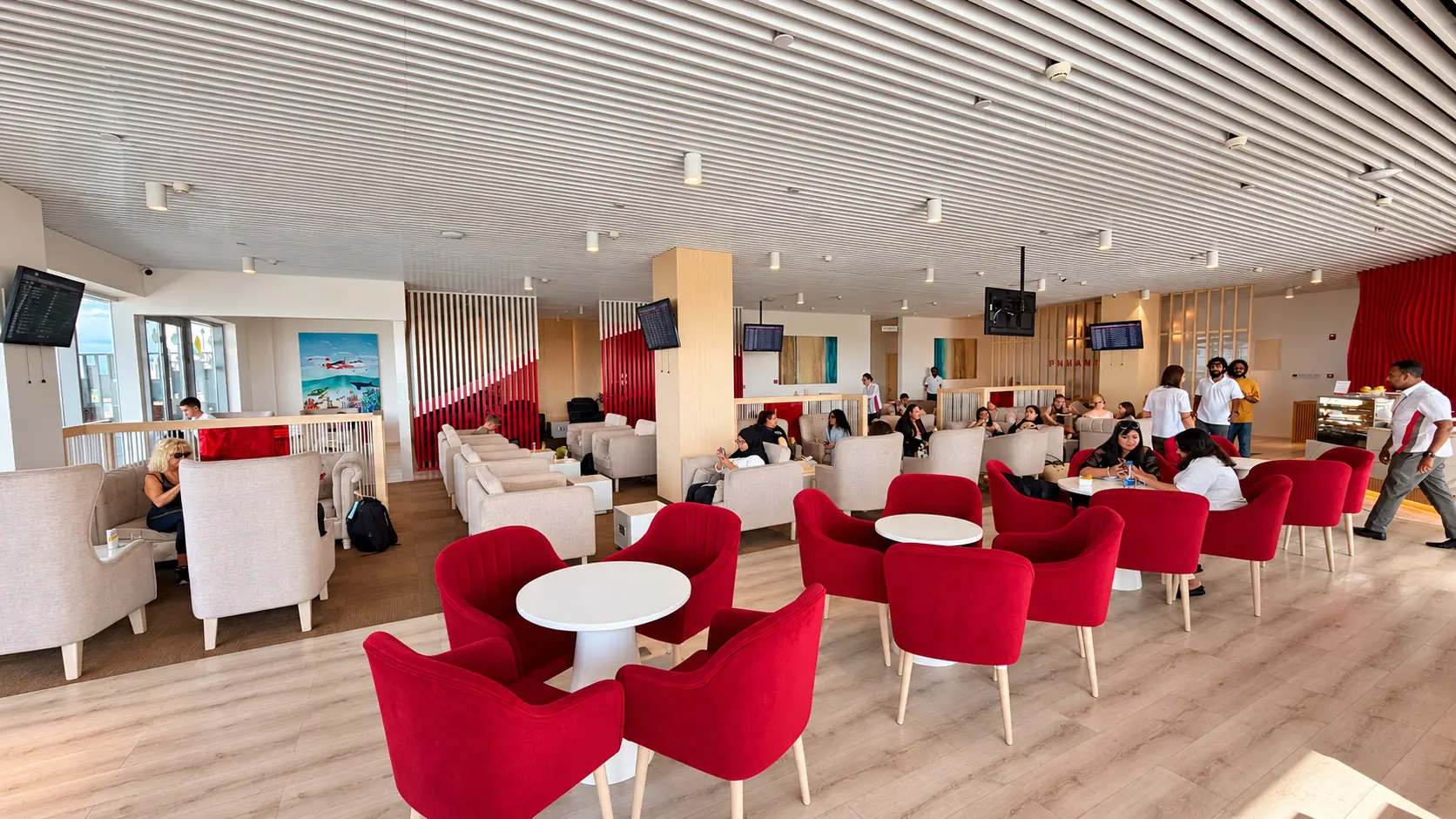 Sala VIP nas Maldivas: Coral Lounge