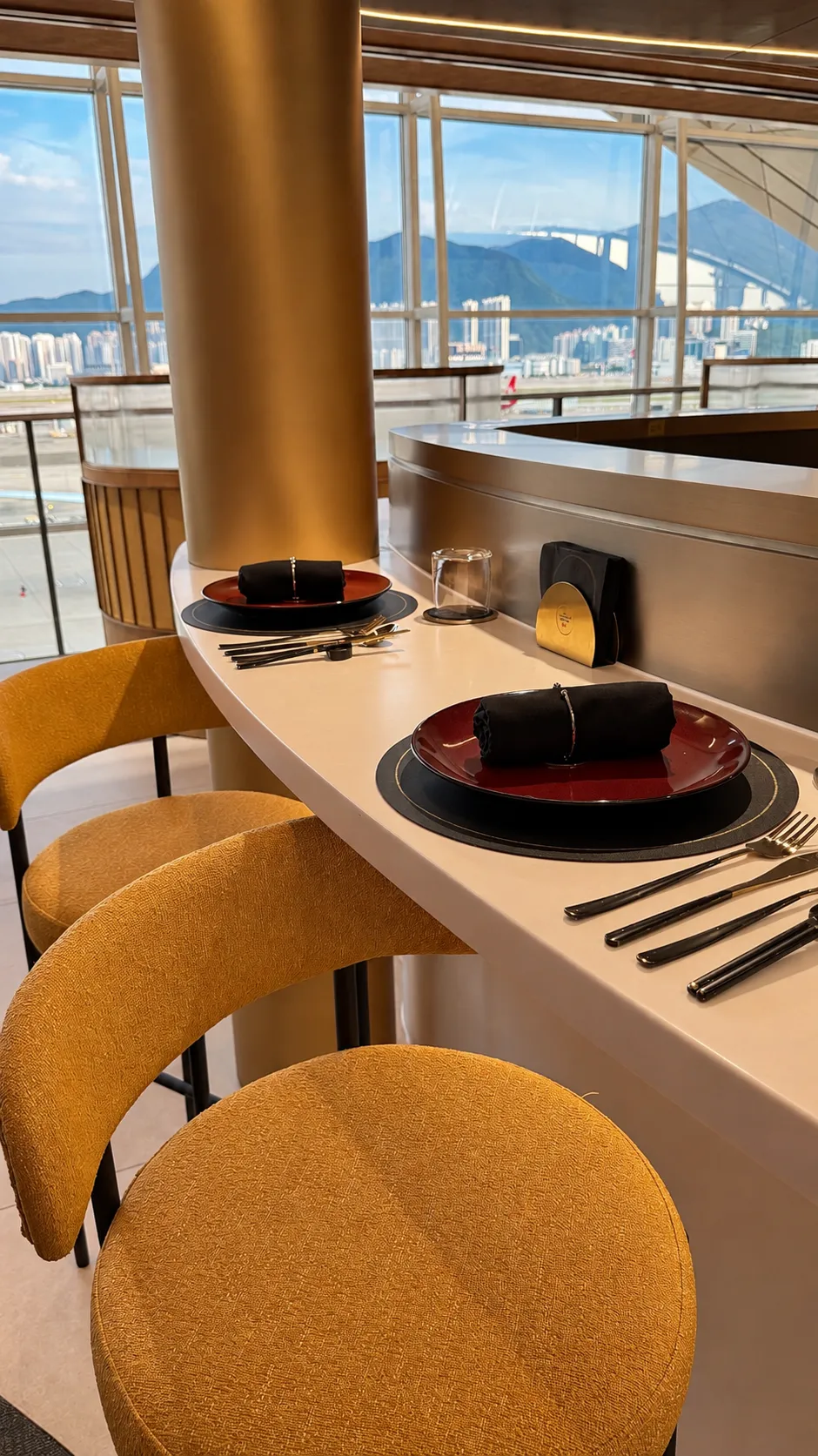 Taste of Priceless no Aeroporto de Hong Kong