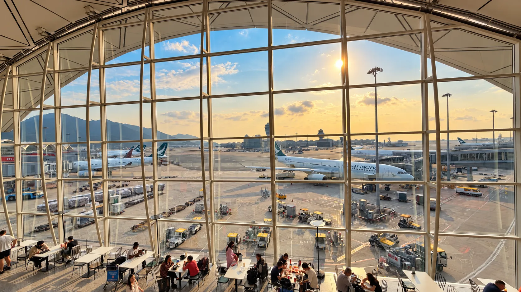 The Centurion Lounge em Hong Kong